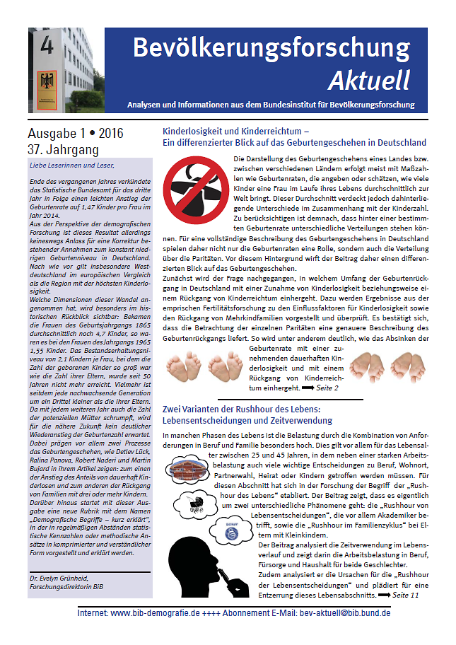 Titelblatt der Studie