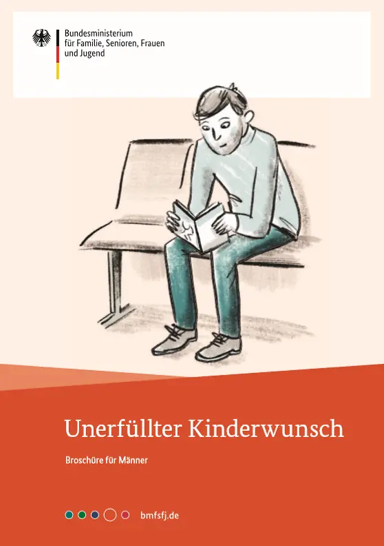 Titelblatt der Broschüre für Männer