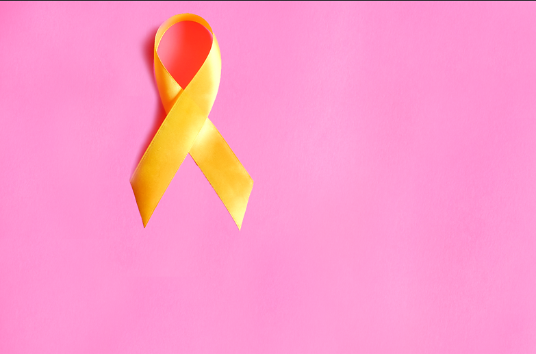 Menstruationszyklus-Tracker App auf Smartphone-Bildschirm in den Händen einer Frau